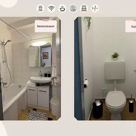 Apartamento Cozy X City-appartement X 2 X Balkon Aquisgrano