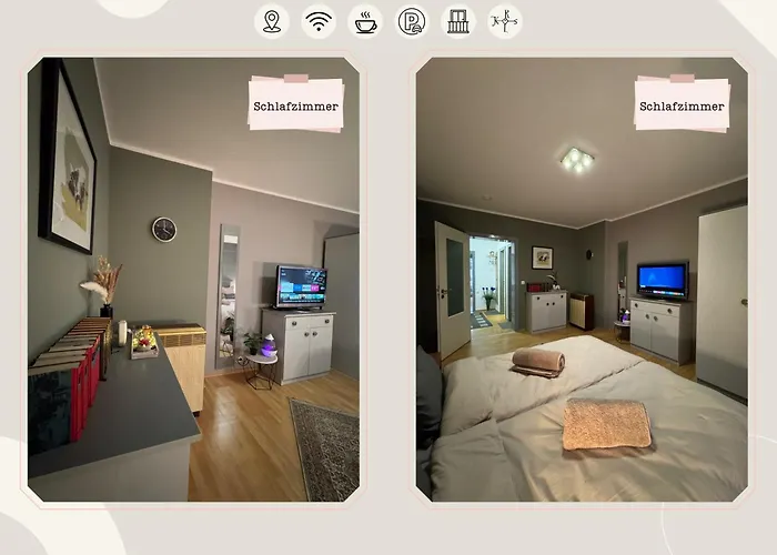 Apartamento Cozy X City-appartement X 2 X Balkon *