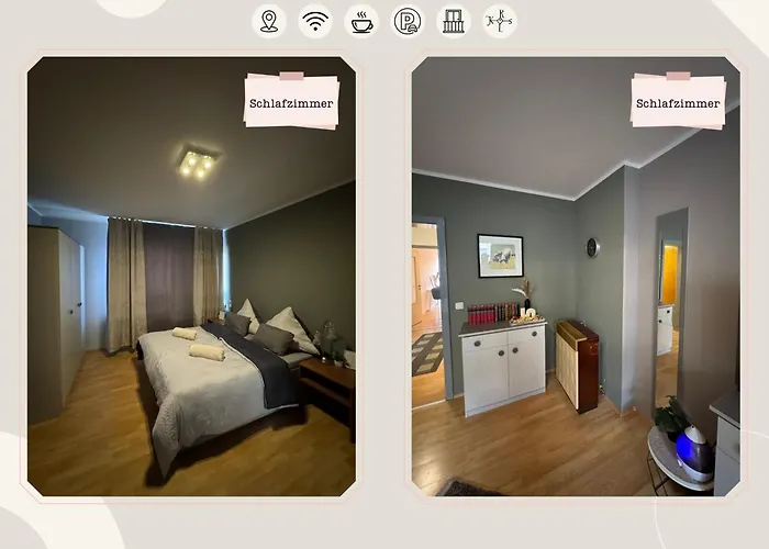 Cozy X City-appartement X 2 X Balkon Apartamento